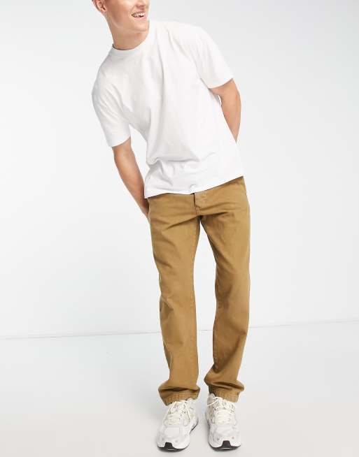 Only & Sons Edge - Brune løstsiddende chinos , 4 af 4