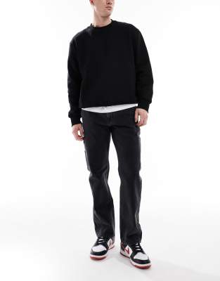 SONS - Edge - Carpenter-Jeans in verwaschenem Schwarz Schwarz W79 L86 cm