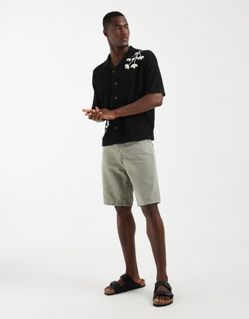 ONLY & SONS - Edge - Grønne denimshorts, 2 af 5