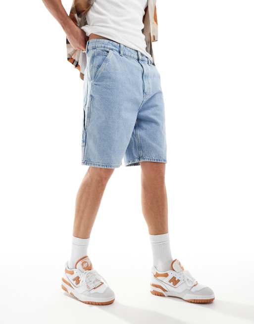 Only & Sons – Edge – Jasnoniebieskie jeansy typu carpenter o prostym kroju