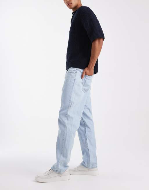 ONLY & SONS - Edge - Jean coupe droite - Bleu clair délavé, 3 de 5