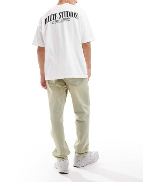 ONLY & SONS - Edge - Jean droit - Délavage vintage - view 1