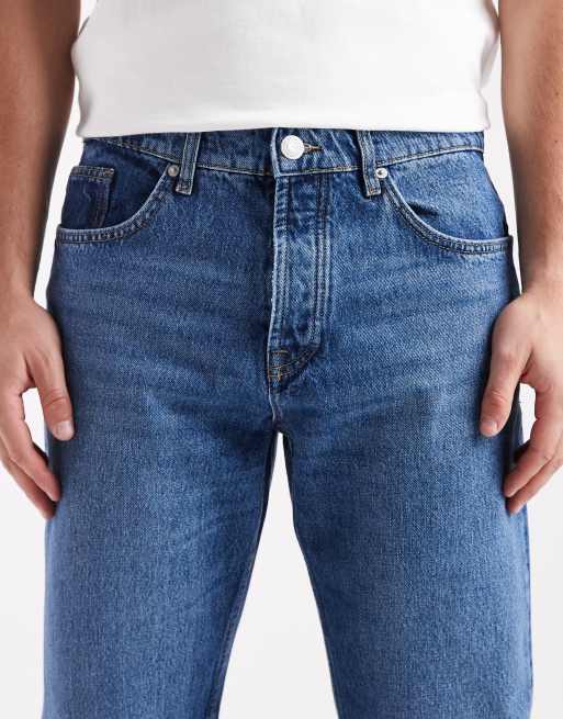 ONLY & SONS - Edge - Jeans dritti lavaggio blu medio, 5 di 5