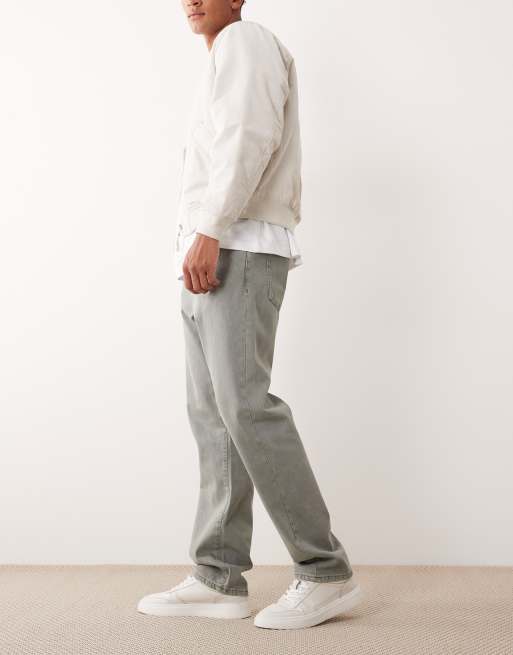 Only & Sons - Edge - Jeans dritti lavaggio verde vintage, 2 di 5