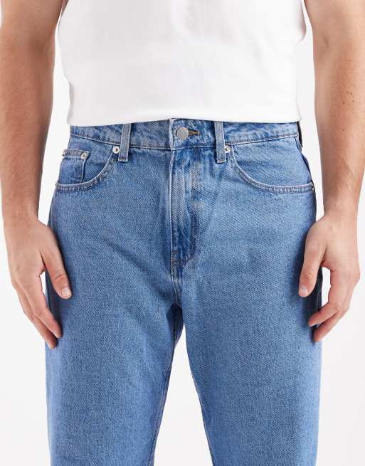 ONLY & SONS - Edge - Jeans met rechte pasvorm in middenblauw, 5 van 5