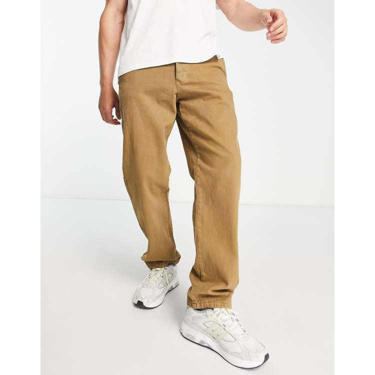 Loose fit cheap chino pants