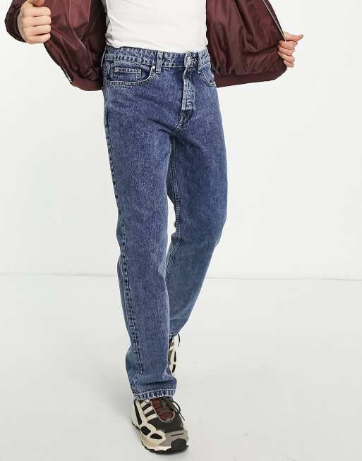 Only & Sons - Edge - Losvallende jeans in donkerblauw