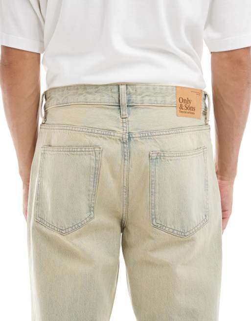 ONLY & SONS – Edge – Raka jeans med vintagetvätt, 5 av 5
