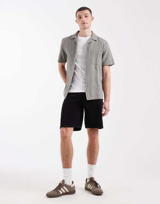 ONLY & SONS - Edge - Short droit en jean - Noir délavé, 3 de 5