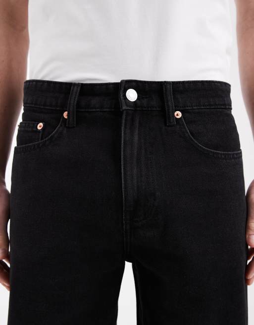 ONLY & SONS - Edge - Short droit en jean - Noir délavé, 4 de 5