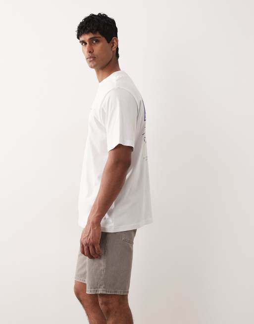 Only & Sons - Edge - Short en jean droit - Gris vintage délavé, 3 de 5