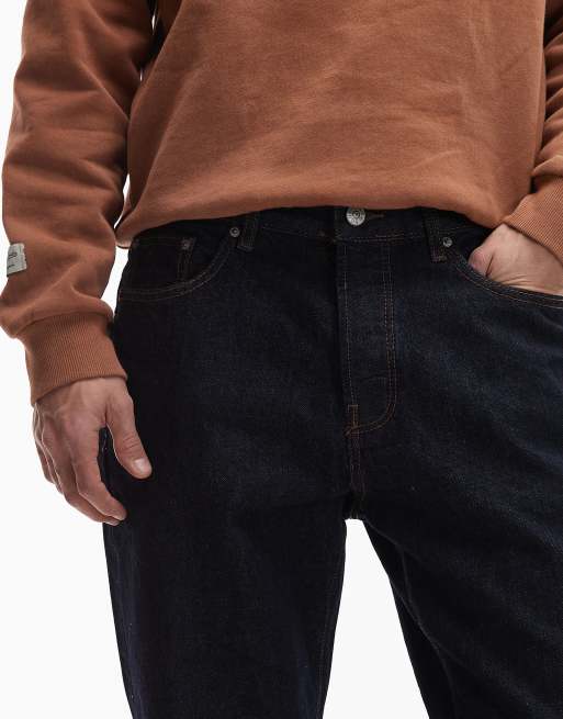 ONLY & SONS – Edge – Sköljtvättade jeans med rak passform, 4 av 5