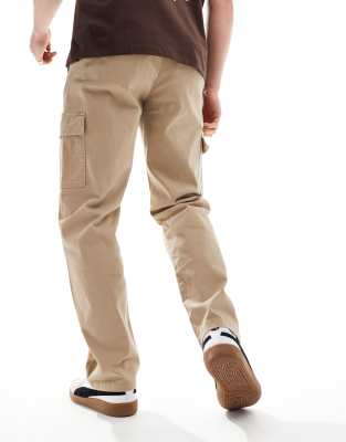 【送料&関税込】MSGM Soft Eco Leather Beige Cargo Trousers 205789753-3