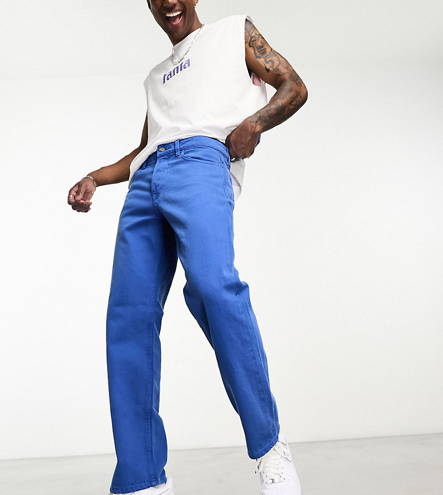 ONLY & SONS Edge straight fit jeans in bright blue