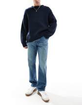 Only & Sons slim jeans in washed black