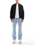 [ONLY & SONS] ONLY & SONS Edge straight fit jeans in light blue 90s wash W32 L30 Light blue denim