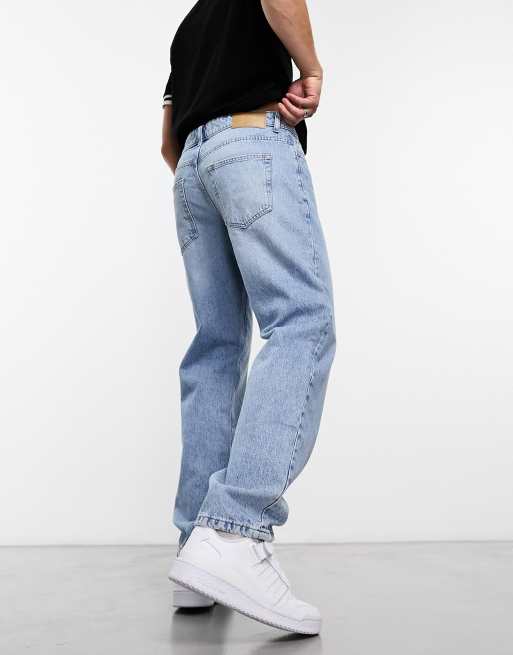 ONLY & SONS Edge straight fit jeans in light wash, 2 of 4