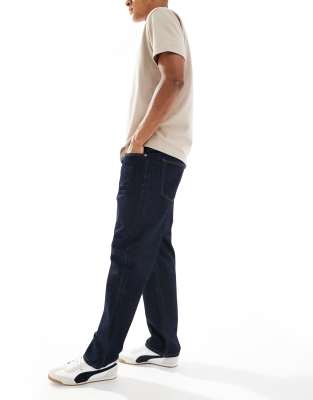 Only & Sons Edge Straight Fit Jeans In Blue