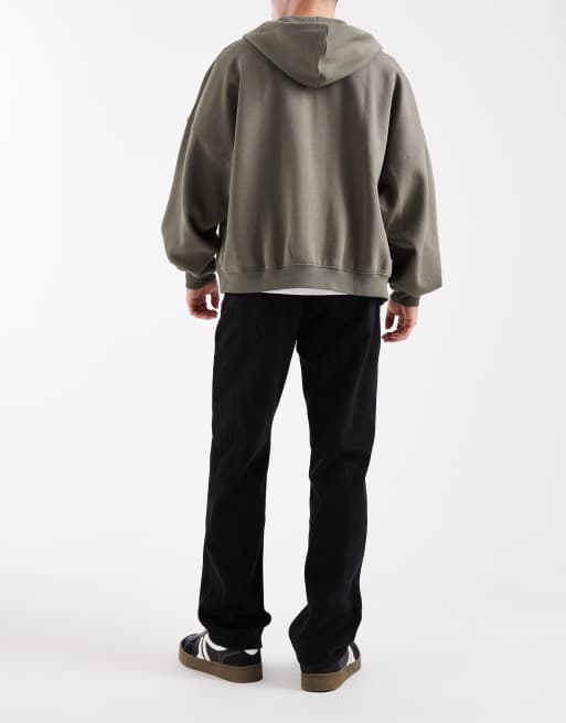 ONLY & SONS Edge straight fit jeans in washed black, 2 of 5