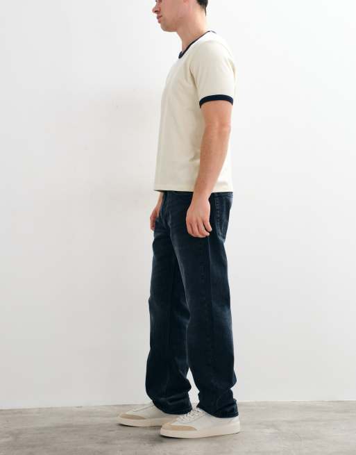 ONLY & SONS Edge straight-fit jeans van indigo denim, 2 van 5