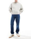 [ONLY & SONS] ONLY & SONS Edge straight jeans in dark blue wash-Navy W30 L34 Dark Blue Denim
