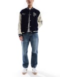 [ONLY & SONS] ONLY & SONS Edge straight jeans in vintage blue wash W30 L30 Medium blue denim