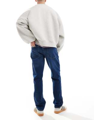 Only & Sons Edge Straight Leg Jeans In Navy