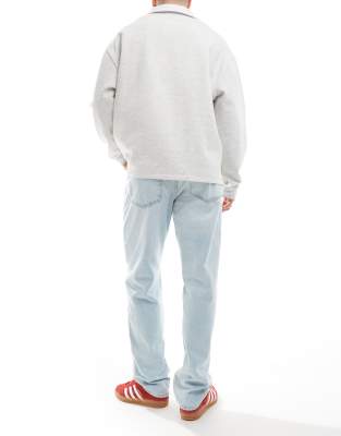 Only & Sons Edge Straight Leg Jeans In Blue