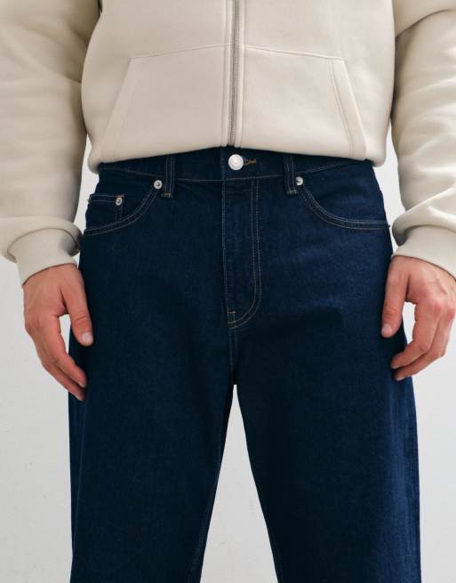 ONLY & SONS Edge vaqueros de corte recto en denim azul oscuro, 4 de 5