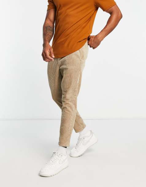 High Rise Tapered Crop Tailored Trouser