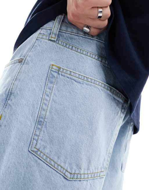Only & Sons – Fade – Jasnoniebieskie jeansy o luźnym kroju, 2 z 5
