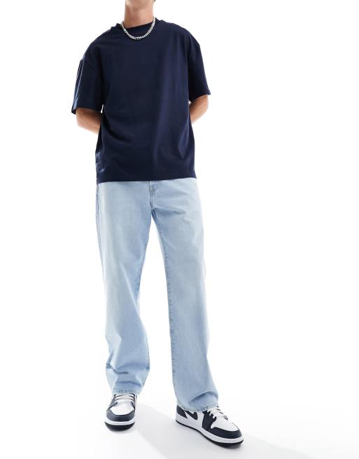 Only & Sons – Fade – Jasnoniebieskie jeansy o luźnym kroju, 5 z 5