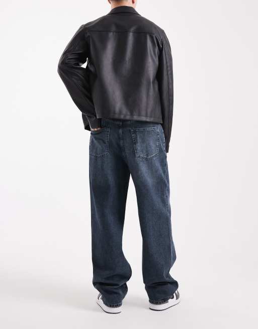 ONLY & SONS - Fade - Jeans met losse pasvorm in blauw en zwart, 2 van 5