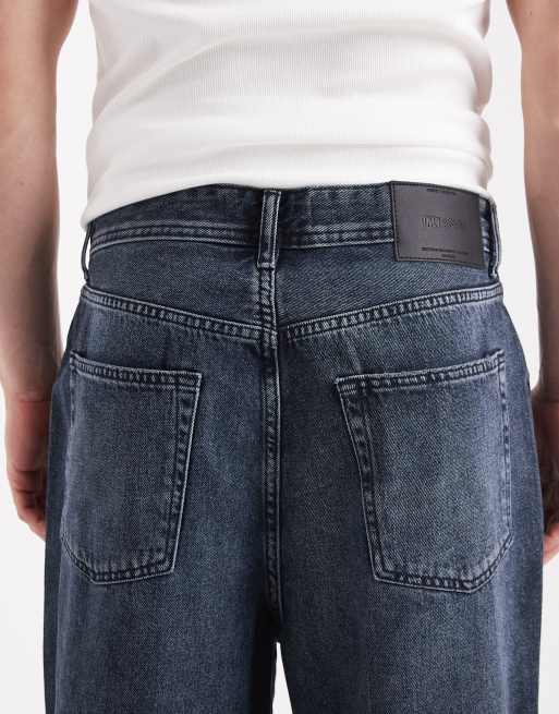 ONLY & SONS - Fade - Jeans met losse pasvorm in blauw en zwart, 4 van 5