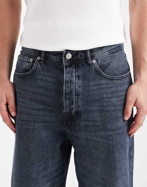 ONLY & SONS - Fade - Jeans met losse pasvorm in blauw en zwart, 5 van 5