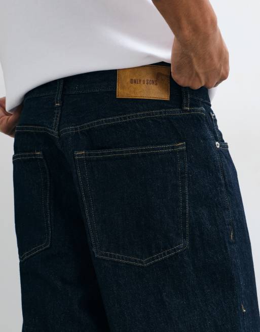 ONLY & SONS Fade loose fit jeans in rinse denim, 2 of 5