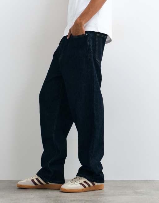 ONLY & SONS Fade loose fit jeans in rinse denim, 5 of 5