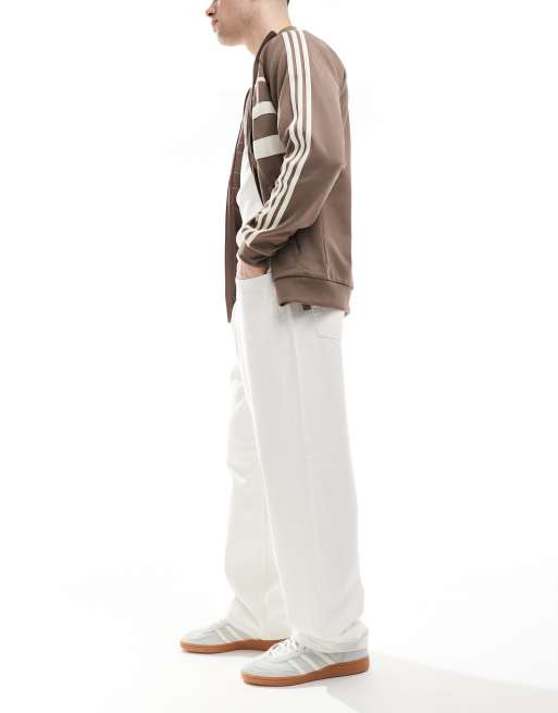 ONLY & SONS Fade loose jean in white, 3 of 5
