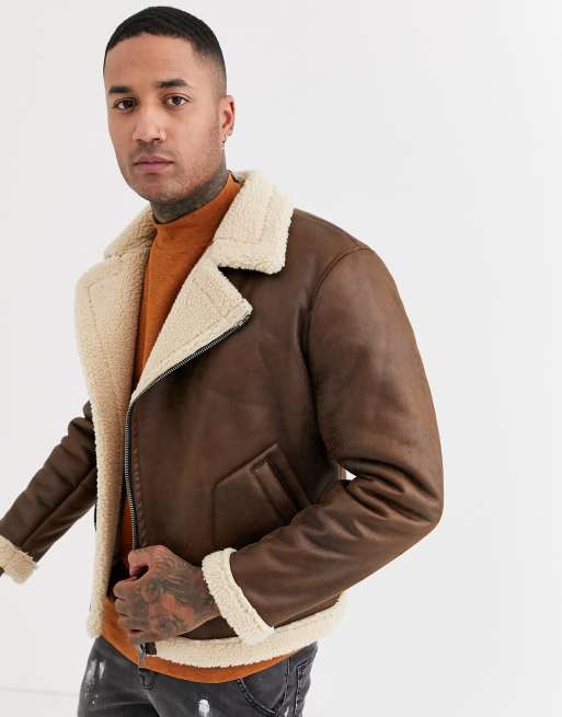 Only & shop sons aviator jacket