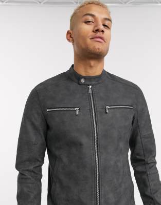 only suede biker jacket