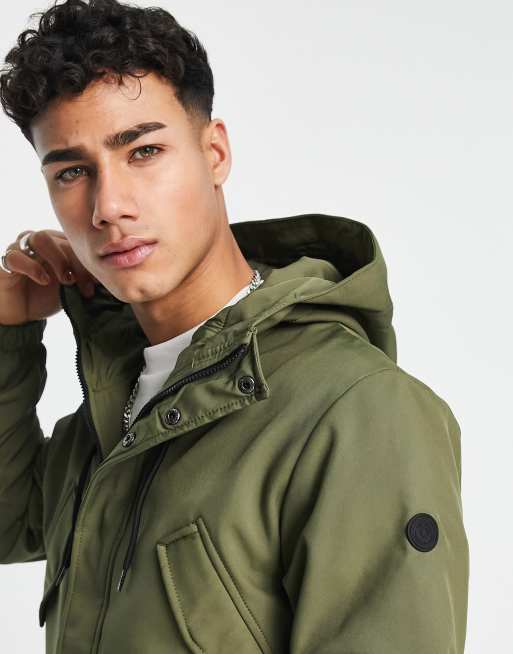 Light sale green parka