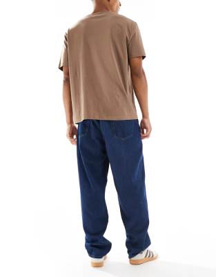 Only & Sons Five Baggy Fit Jeans In Blue