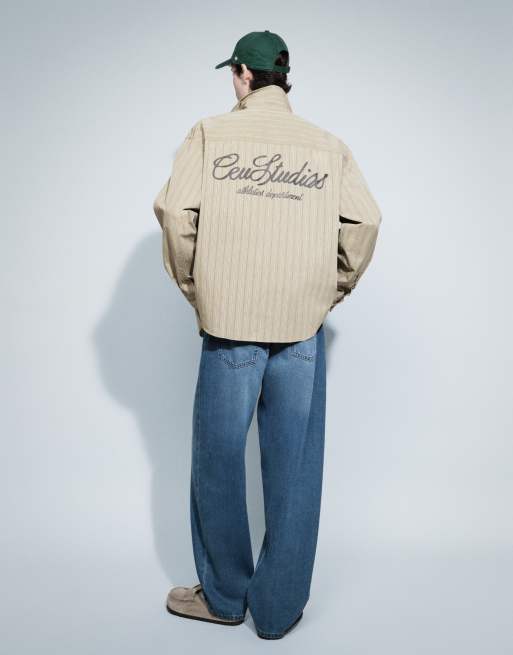ONLY & SONS Five baggy fit jeans in mid blue denim, 3 of 9
