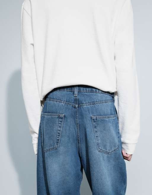 ONLY & SONS - Five - Jeans ampi blu medio, 4 di 9