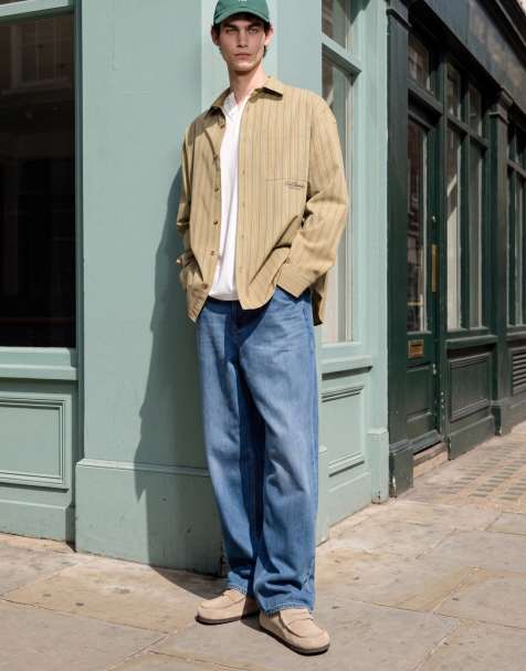 ONLY & SONS – Five – Obszerne niebieskie jeansy - view 1
