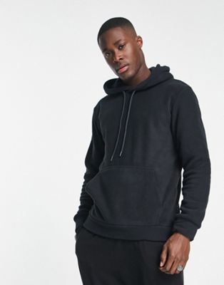 Only & Sons fleece hoodie co-ord in navy - ASOS Price Checker