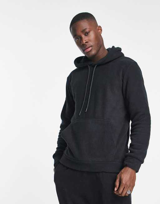 Only & Sons fleece hoodie co-ord in navy | ASOS