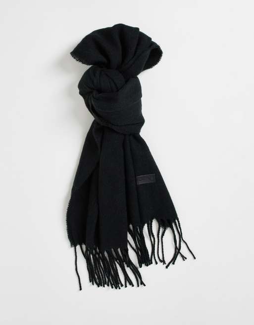 Small black sale scarf