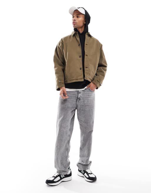 Only & Sons - Giacca comoda kaki con spalle scese