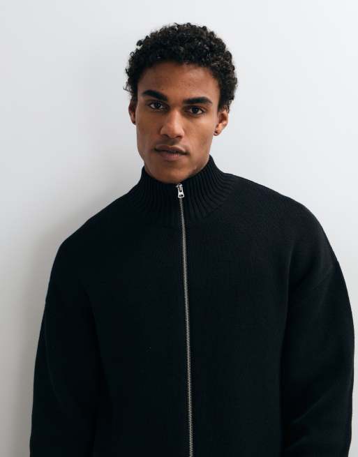 ONLY & SONS gilet zippé à col montant noir, 2 de 5